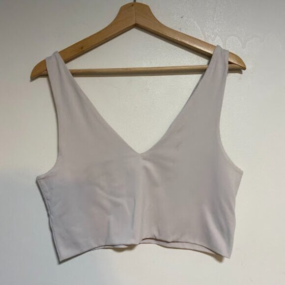 Supre Two-piece Set Light Beige Women's Crop Top Midi Skirt Size XL - Picture 7 of 10